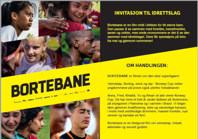 Bortebane - film med handling fra Norway Cup